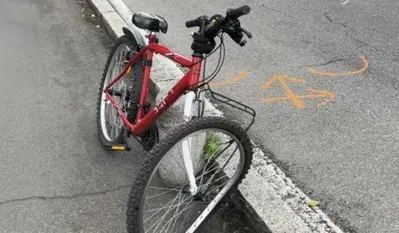 Incidente tra moto e bici