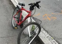 Incidente tra moto e bici