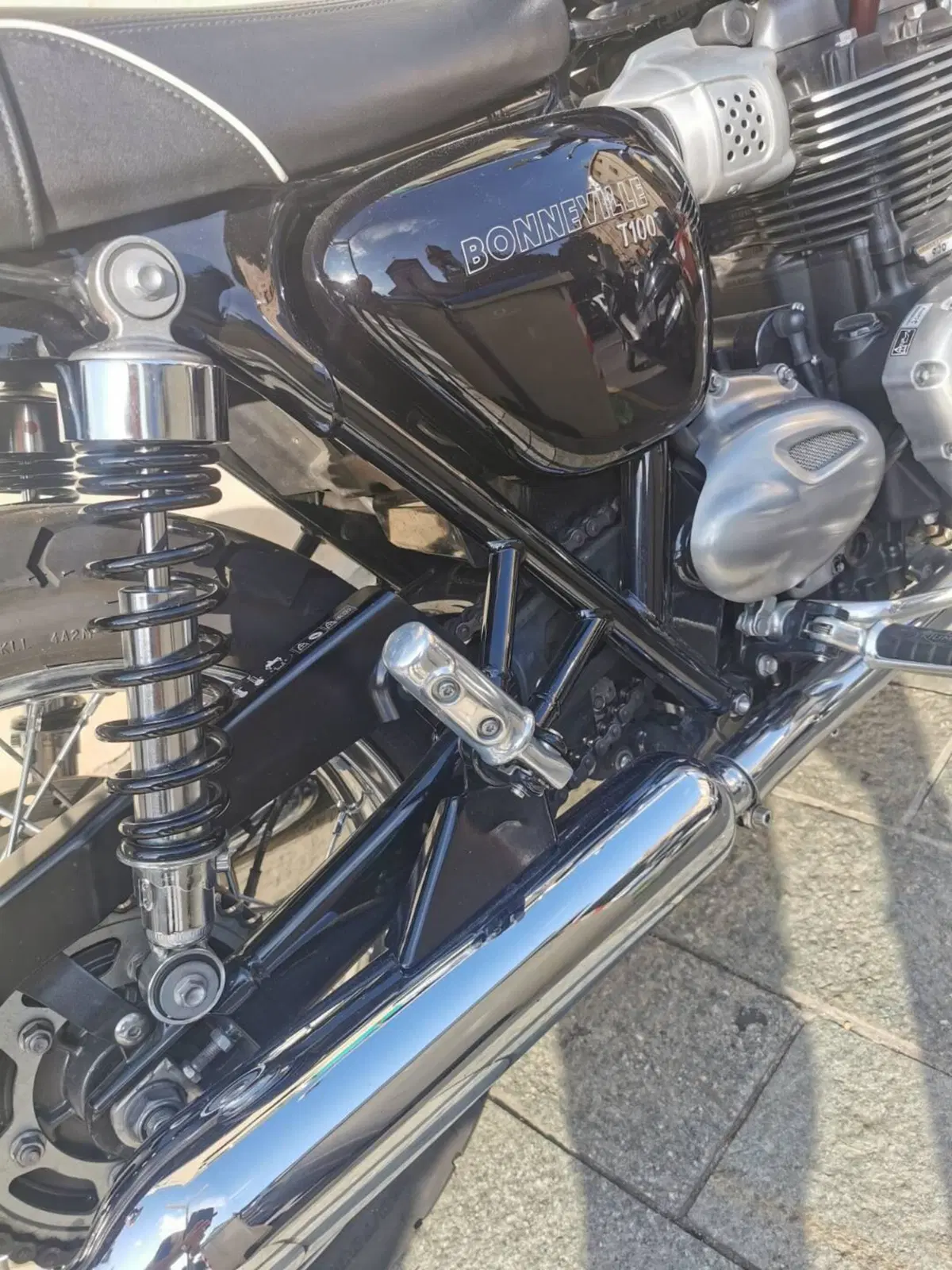 Triumph Bonneville T100 Black (2017 - 20) (7)
