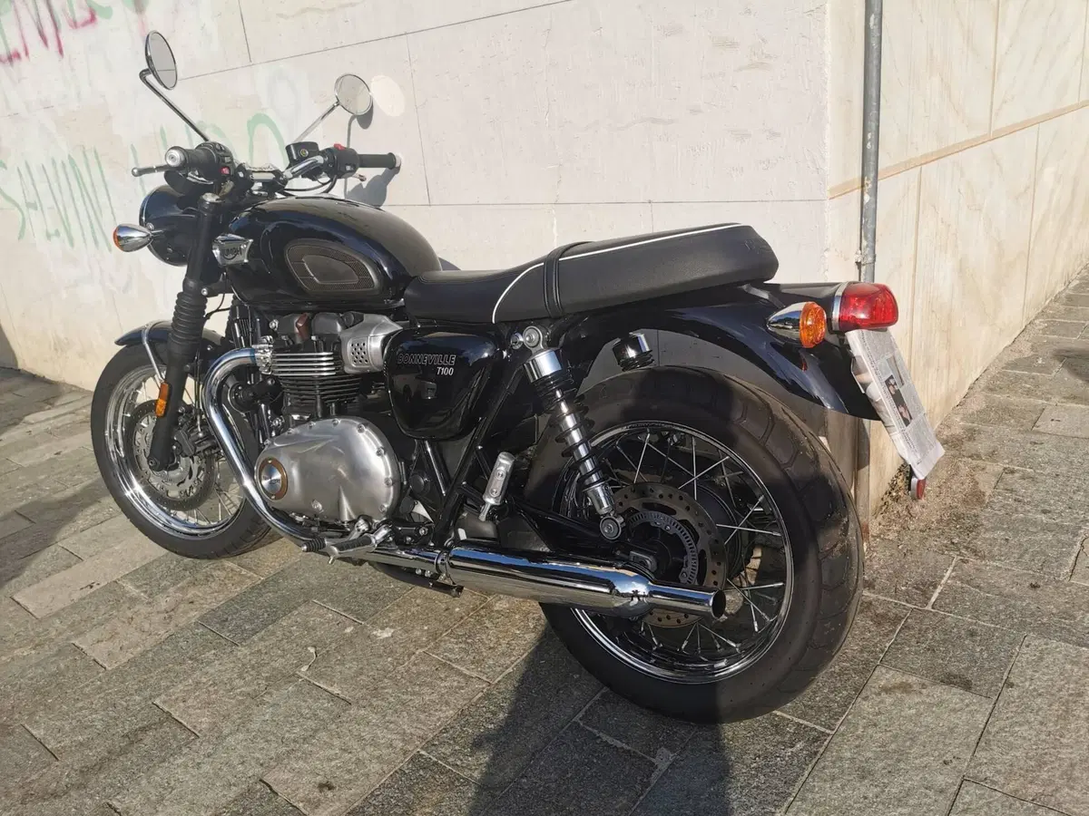 Triumph Bonneville T100 Black (2017 - 20) (8)