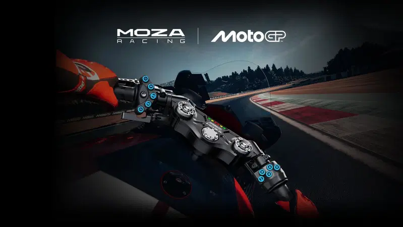 MotoGP e MOZA presentano il primo manubrio Force Feedback