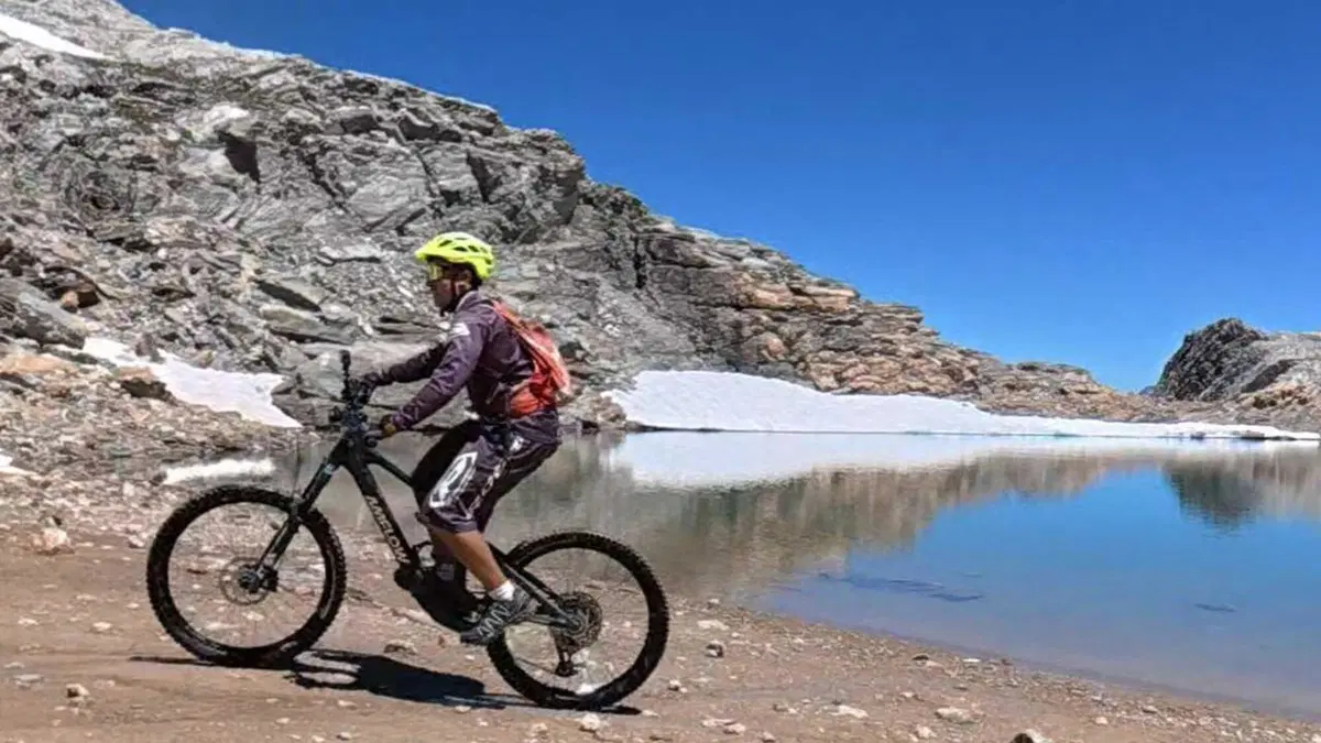 Fuga dal caldo: in e-bike sul Sommeiler [VIDEO]