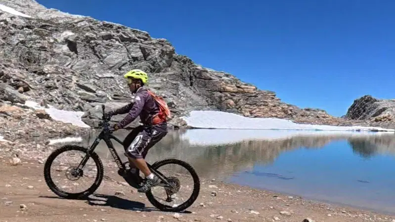 Fuga dal caldo: in e-bike sul Sommeiler [VIDEO]