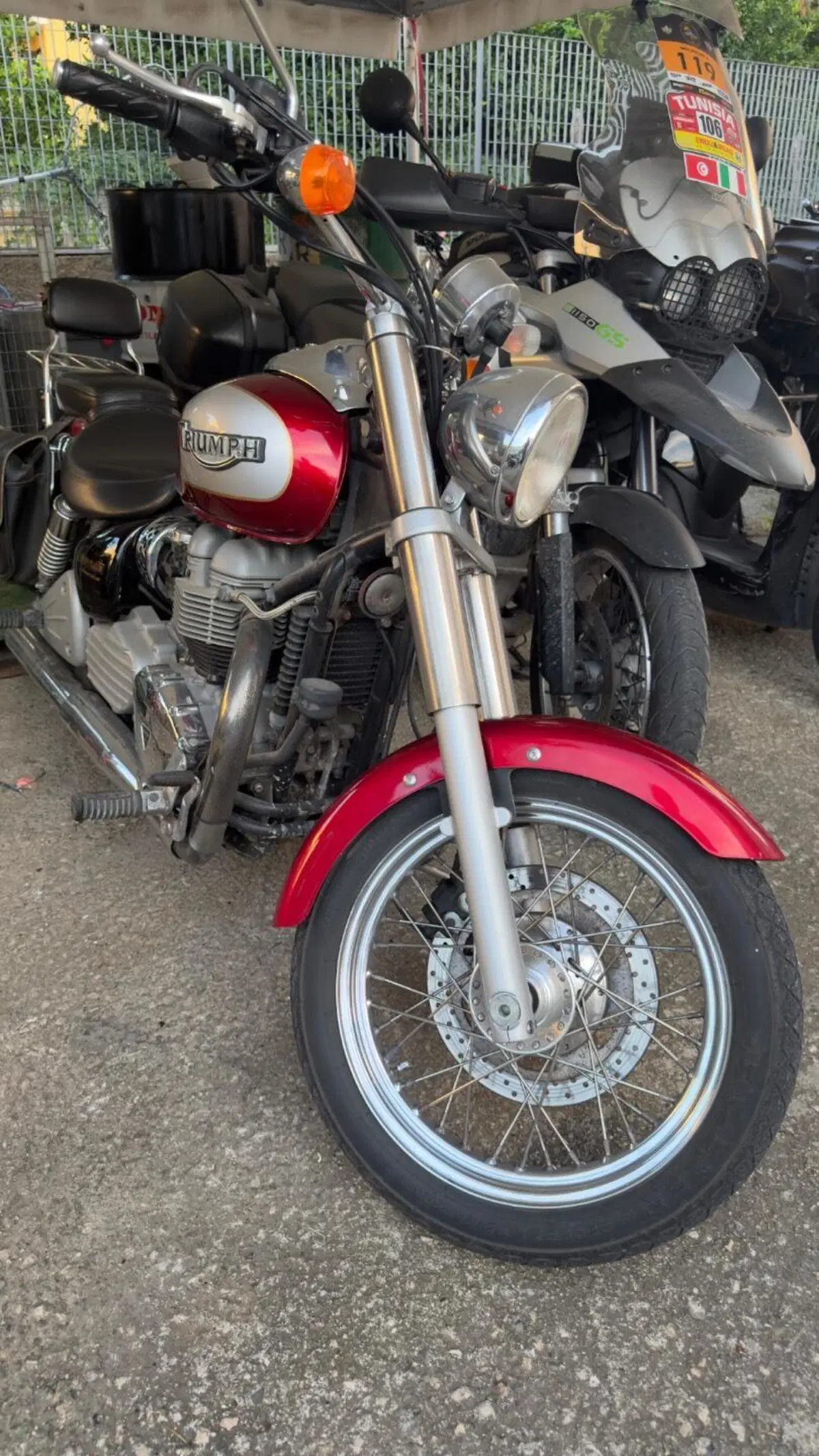 Triumph Bonneville 800 America (2001 - 07) (3)