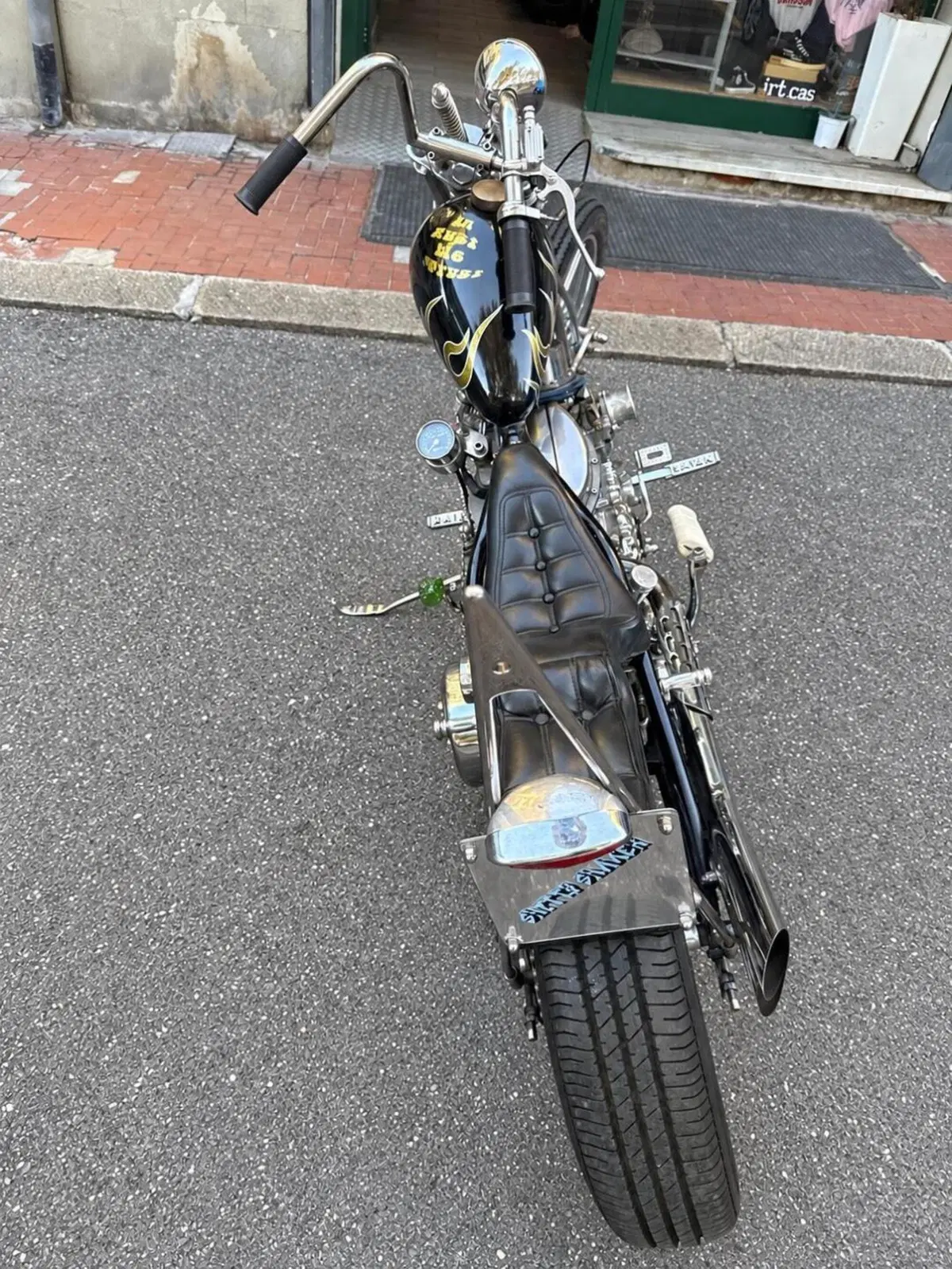 Harley-Davidson Panhead chopper (5)