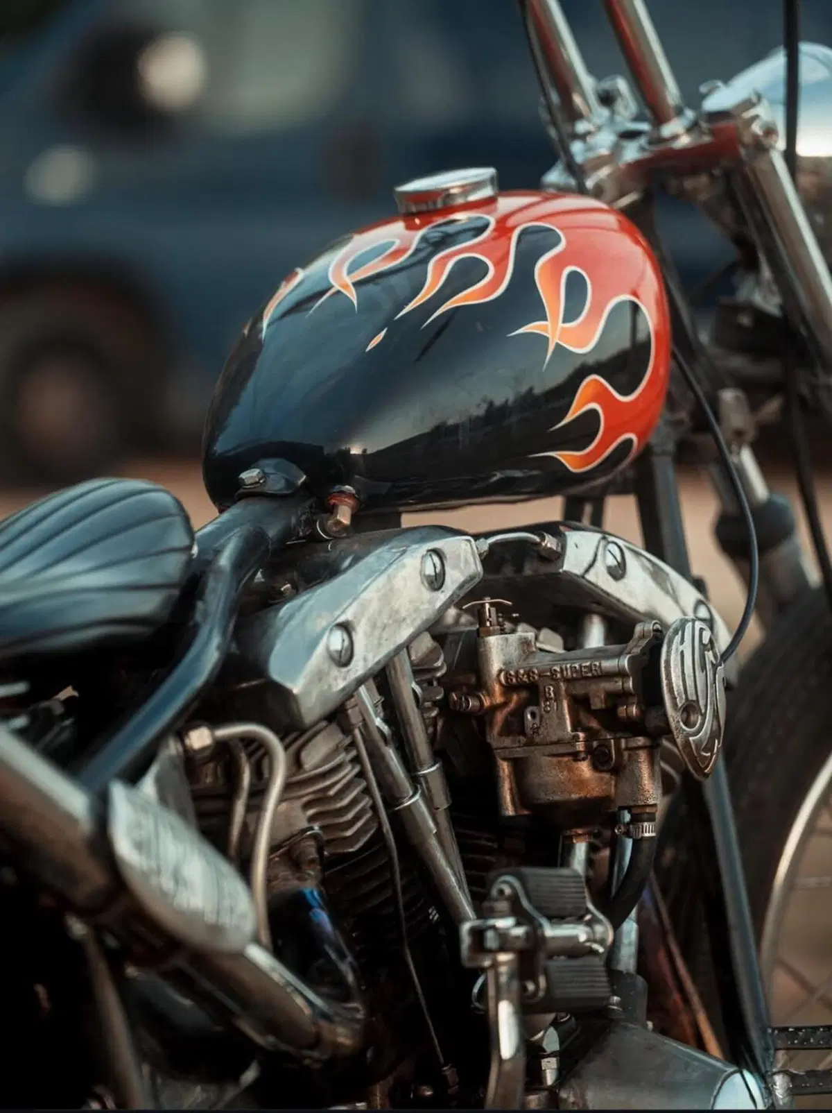 Harley-Davidson chopper Shovelhead 1340 (2)