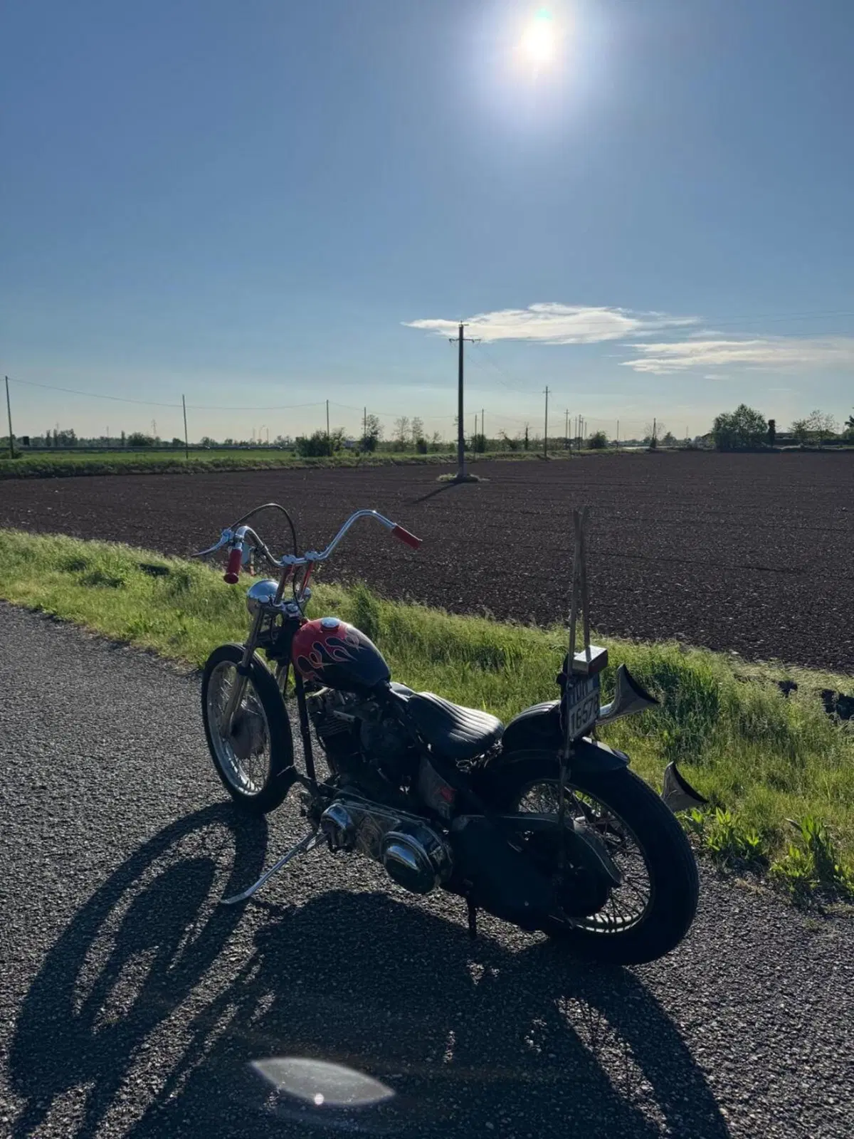 Harley-Davidson chopper Shovelhead 1340 (9)