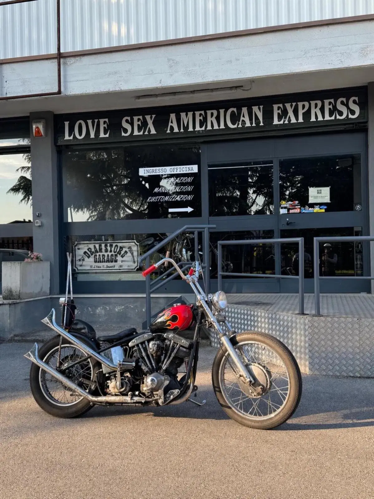 Harley-Davidson chopper Shovelhead 1340 (10)