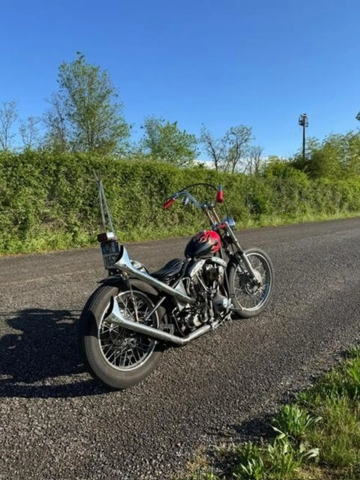 Harley-Davidson chopper Shovelhead 1340 (11)