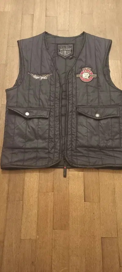 Gilet indian moto