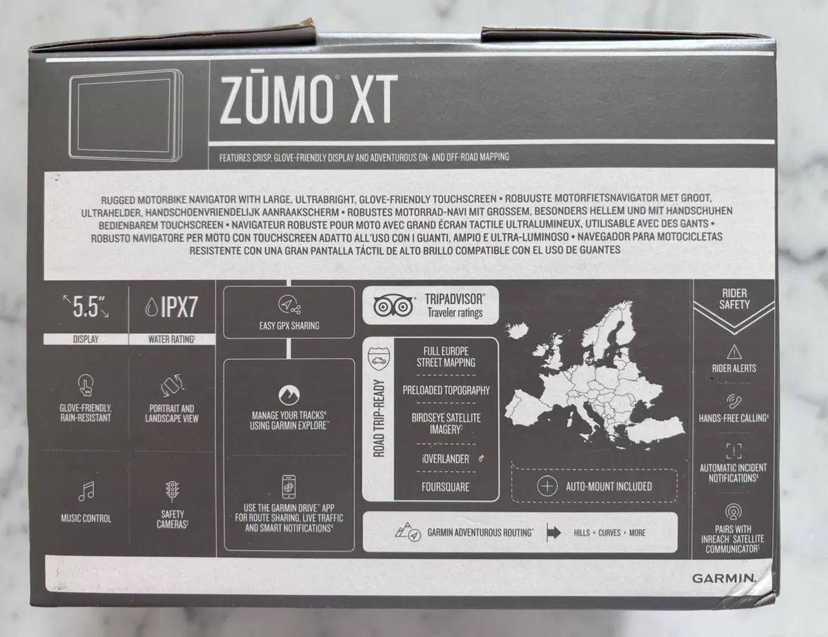 Navigatore moto GPS Garmin Zūmo XT XT 5’’ confezio (13)