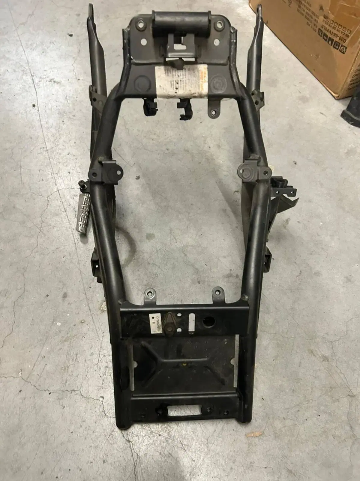 Telaietto posteriore con pedaline passeggero Yamah Yamaha