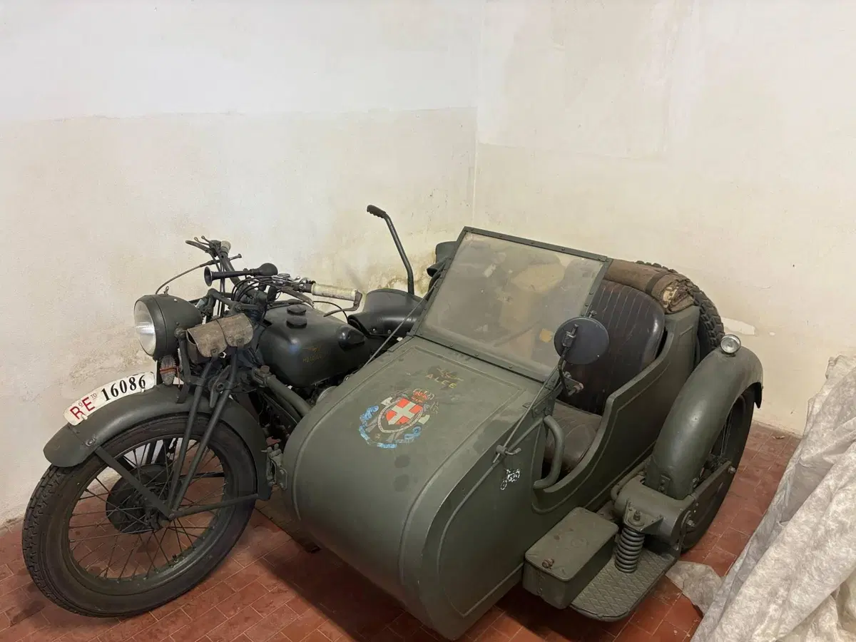 Moto Guzzi Alce 500 MEZZO MILITARE 