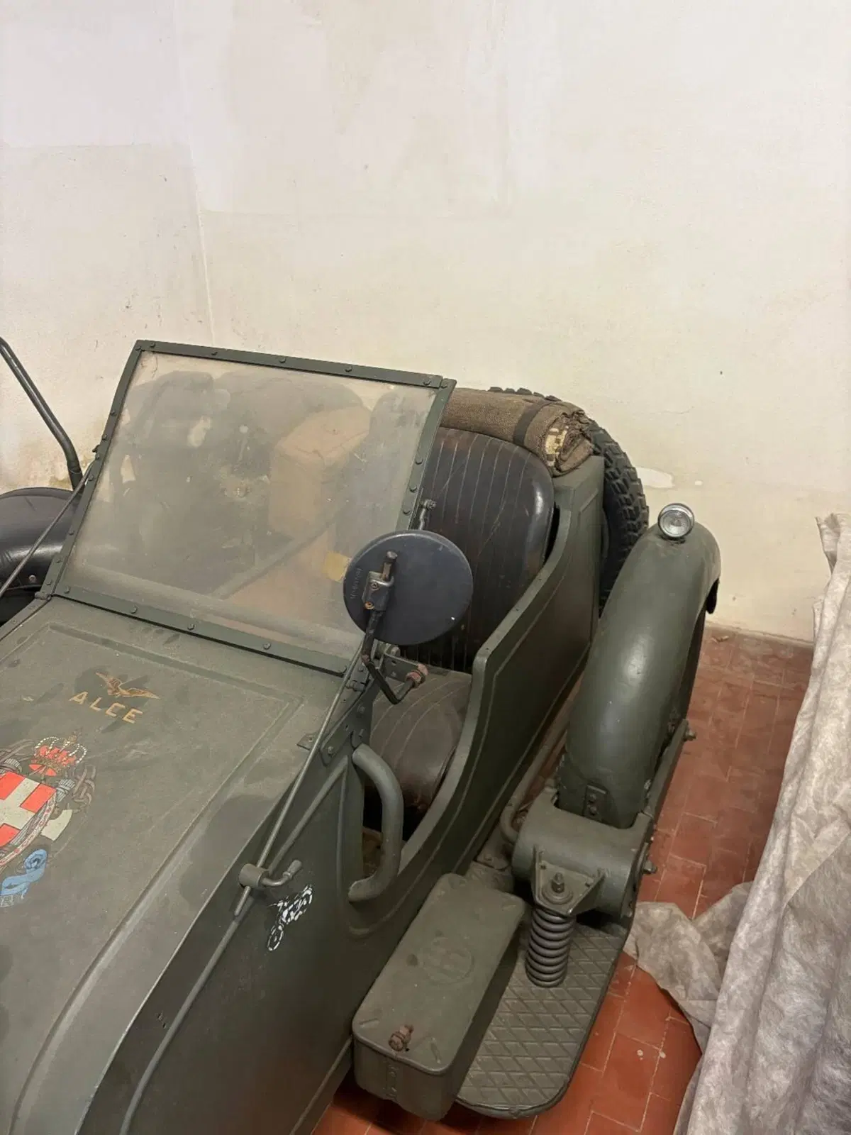 Moto Guzzi Alce 500 MEZZO MILITARE  (3)