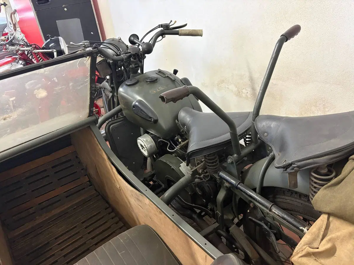 Moto Guzzi Alce 500 MEZZO MILITARE  (5)