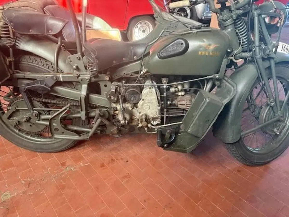 Moto Guzzi Alce 500 MEZZO MILITARE  (6)