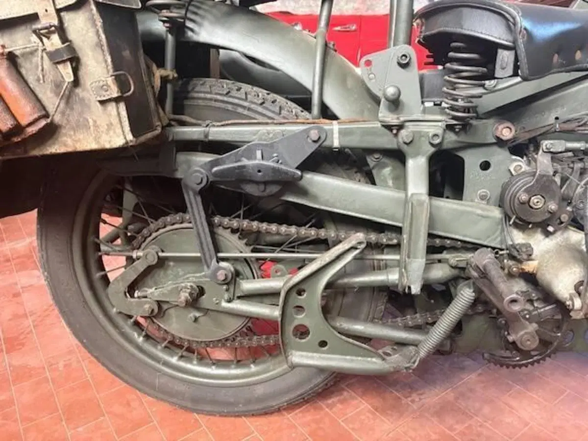 Moto Guzzi Alce 500 MEZZO MILITARE  (7)
