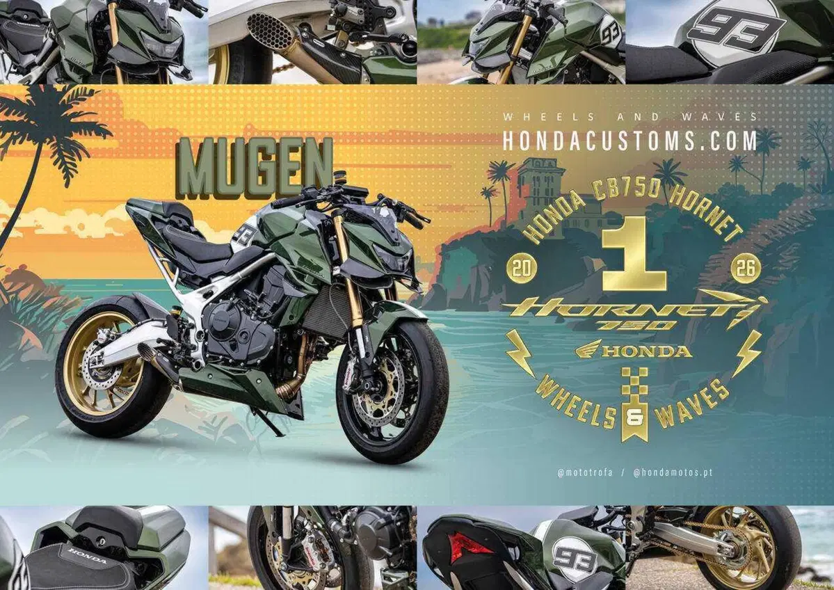 Honda Customs 2026: la Mugen portoghese vince la "Battle of the Twins" con oltre 10.000 voti