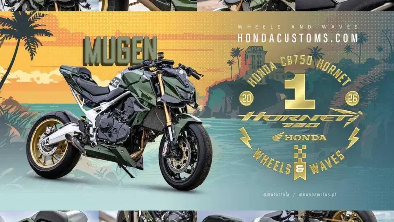 Honda Customs 2026: la Mugen portoghese vince la 'Battle of the Twins' con oltre 10.000 voti