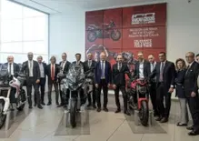Ducati, Urso in visita a Borgo Panigale