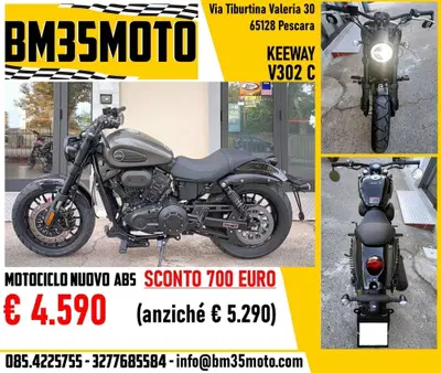 Keeway Motor V302 C (2022 - 26) nuova