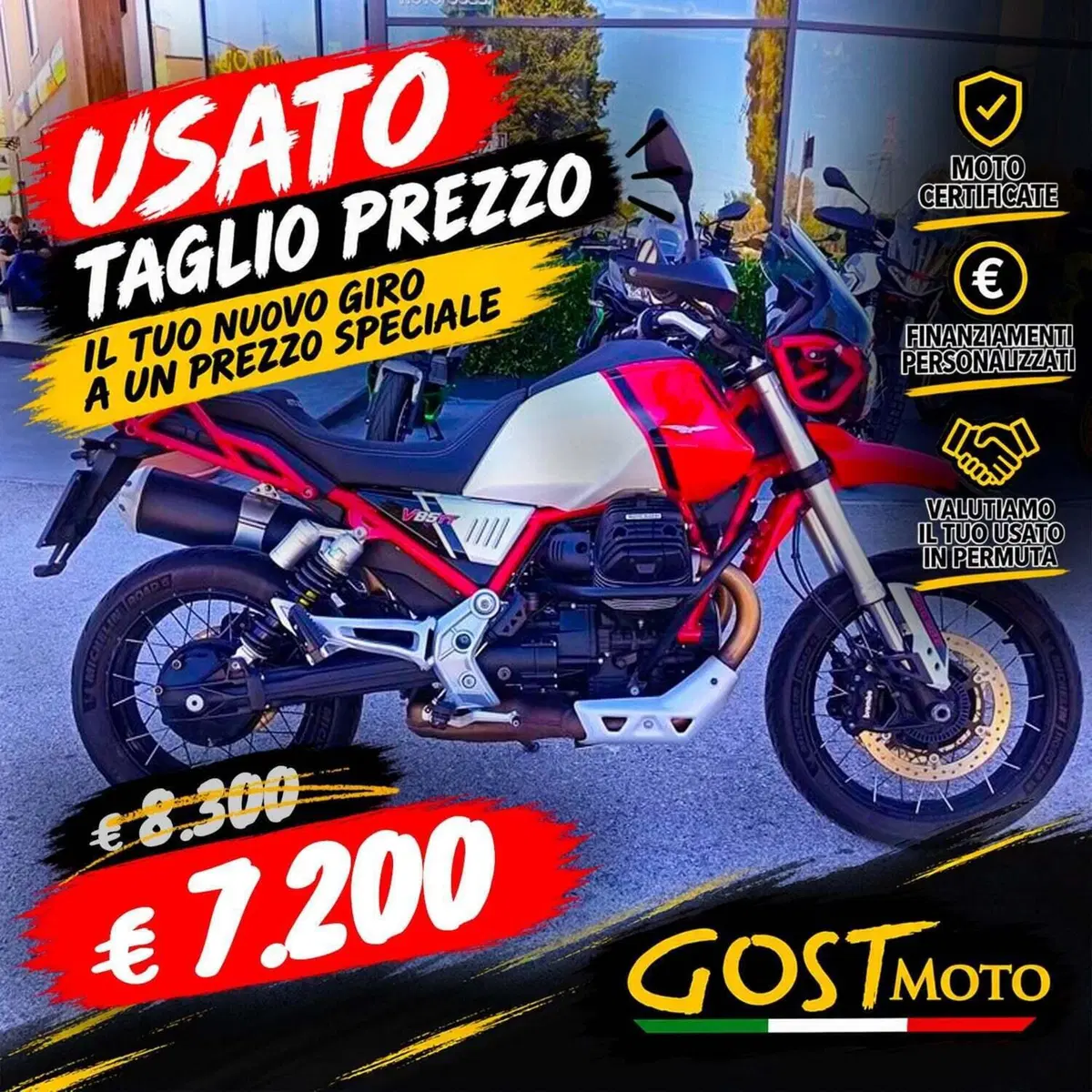 Moto Guzzi V85 TT Evocative Graphics (2021 - 23)