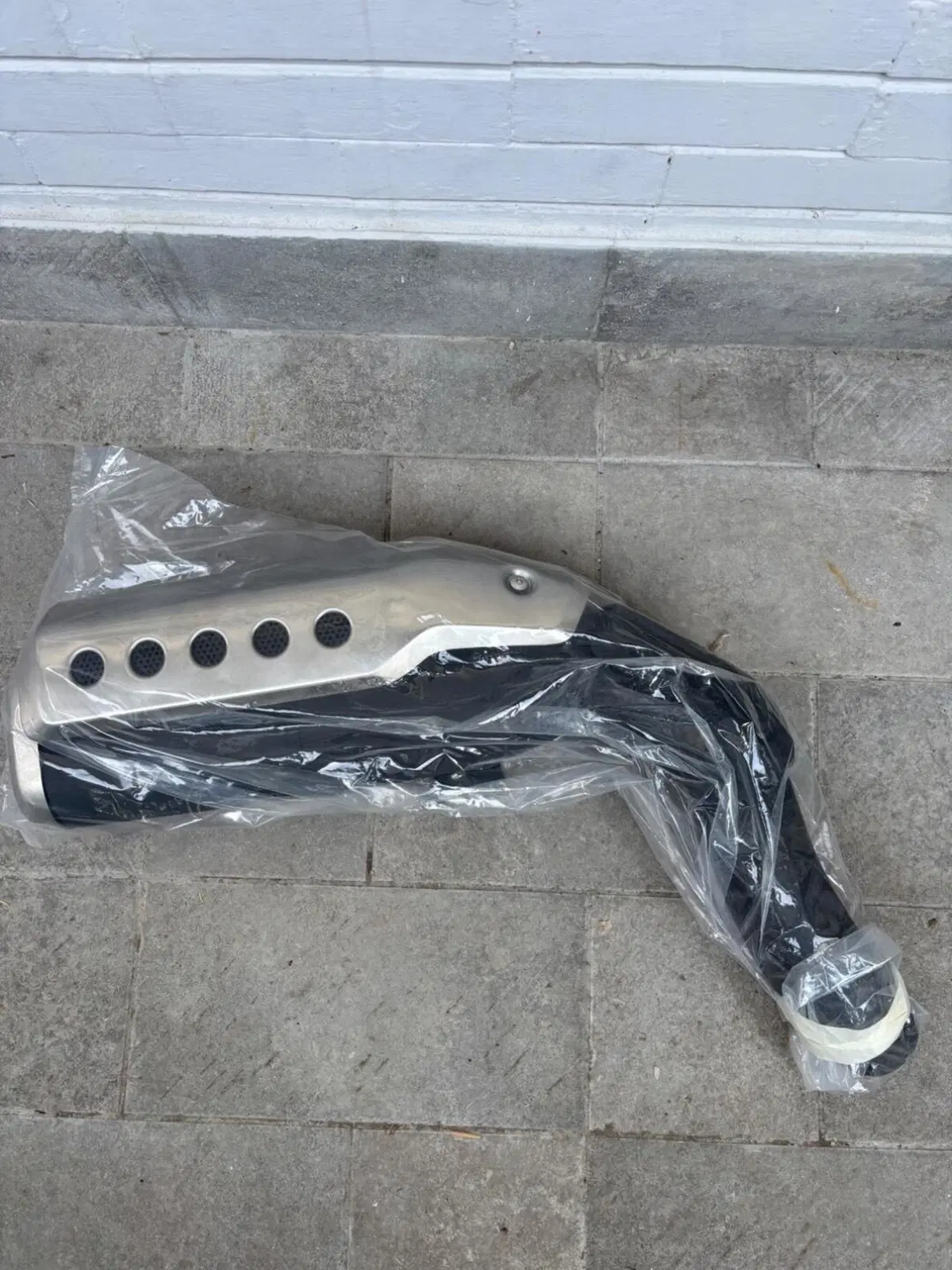SCARICO ORIGINALE HONDA CL500 (3)