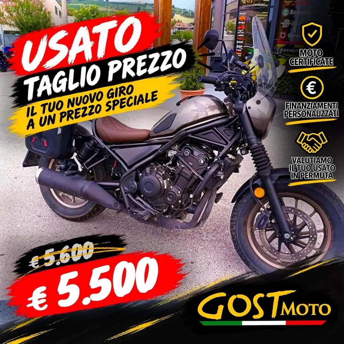 Honda CMX 500 Rebel (2022 - 24)