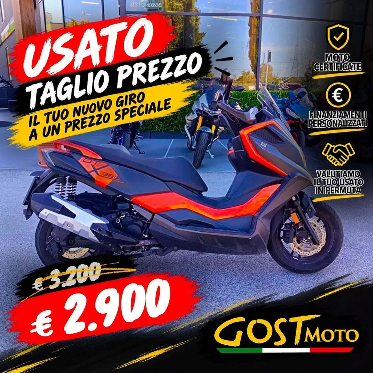Kymco DTX 360 350 (2022 - 26)