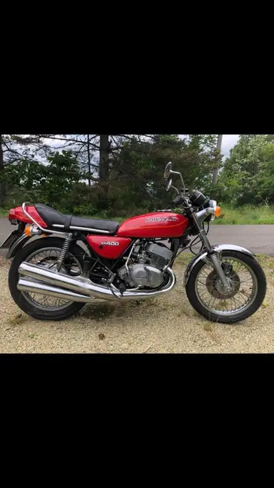 Kawasaki KH 400 d'epoca
