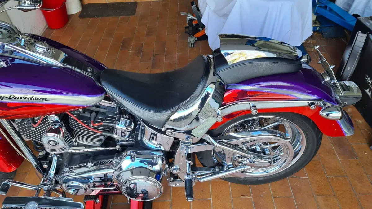 Harley-Davidson 1584 Fat Boy (2006 - 07) - FLSTF (2)