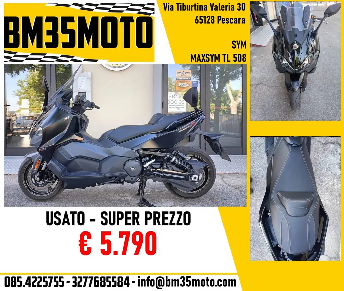 Sym Maxsym TL 508 (2021 - 24)