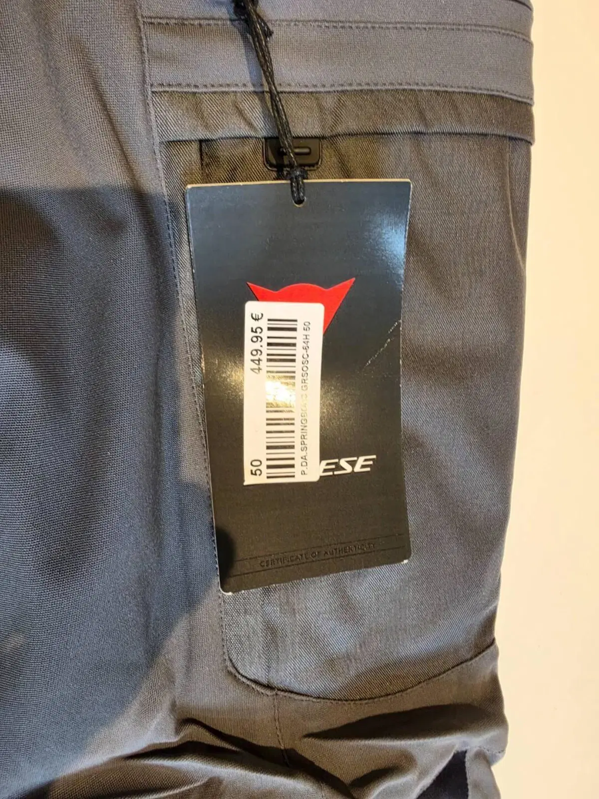 Pantaloni Dainese Springbok 3L Absoluteshell tagli (3)