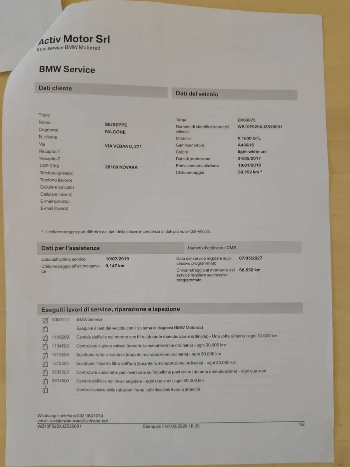 Bmw K 1600 GTL (2017 - 20) (15)