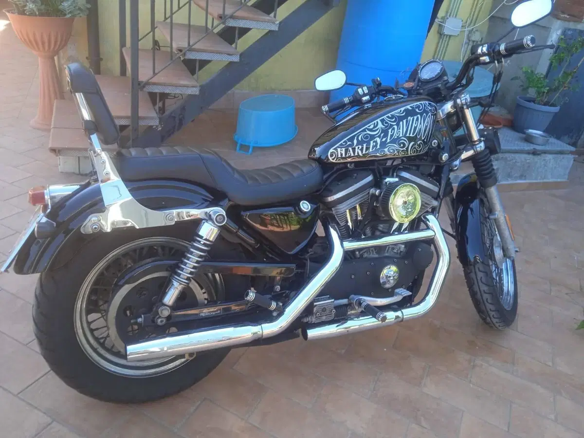 Harley-Davidson 883 Hugger (2001 - 02) - XLH (3)