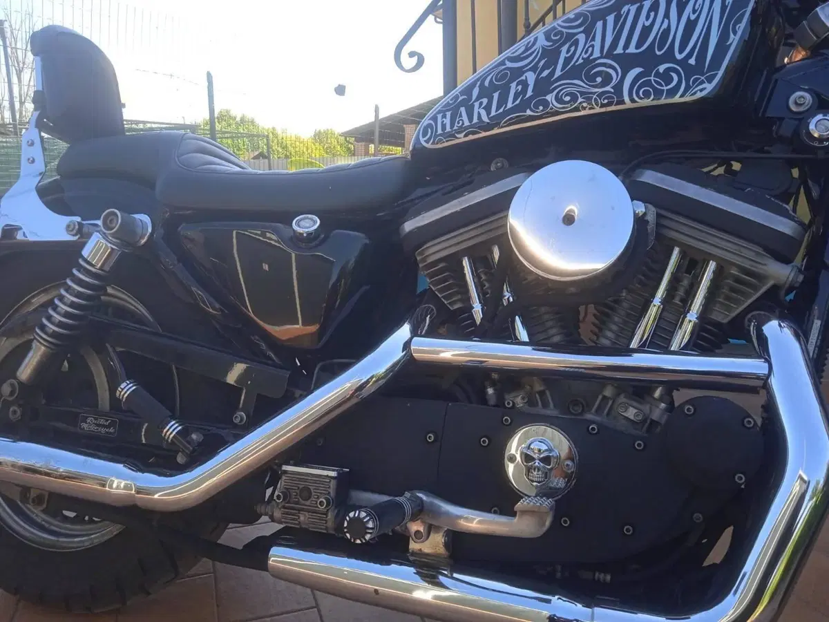 Harley-Davidson 883 Hugger (2001 - 02) - XLH (7)