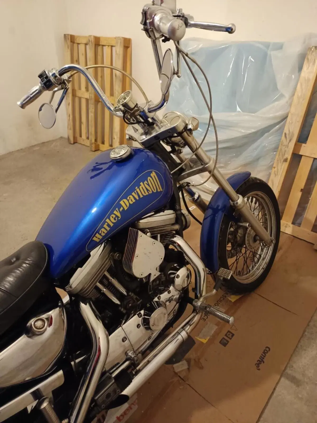 Harley-Davidson 883 Hugger (1992 - 93) - XLH (9)