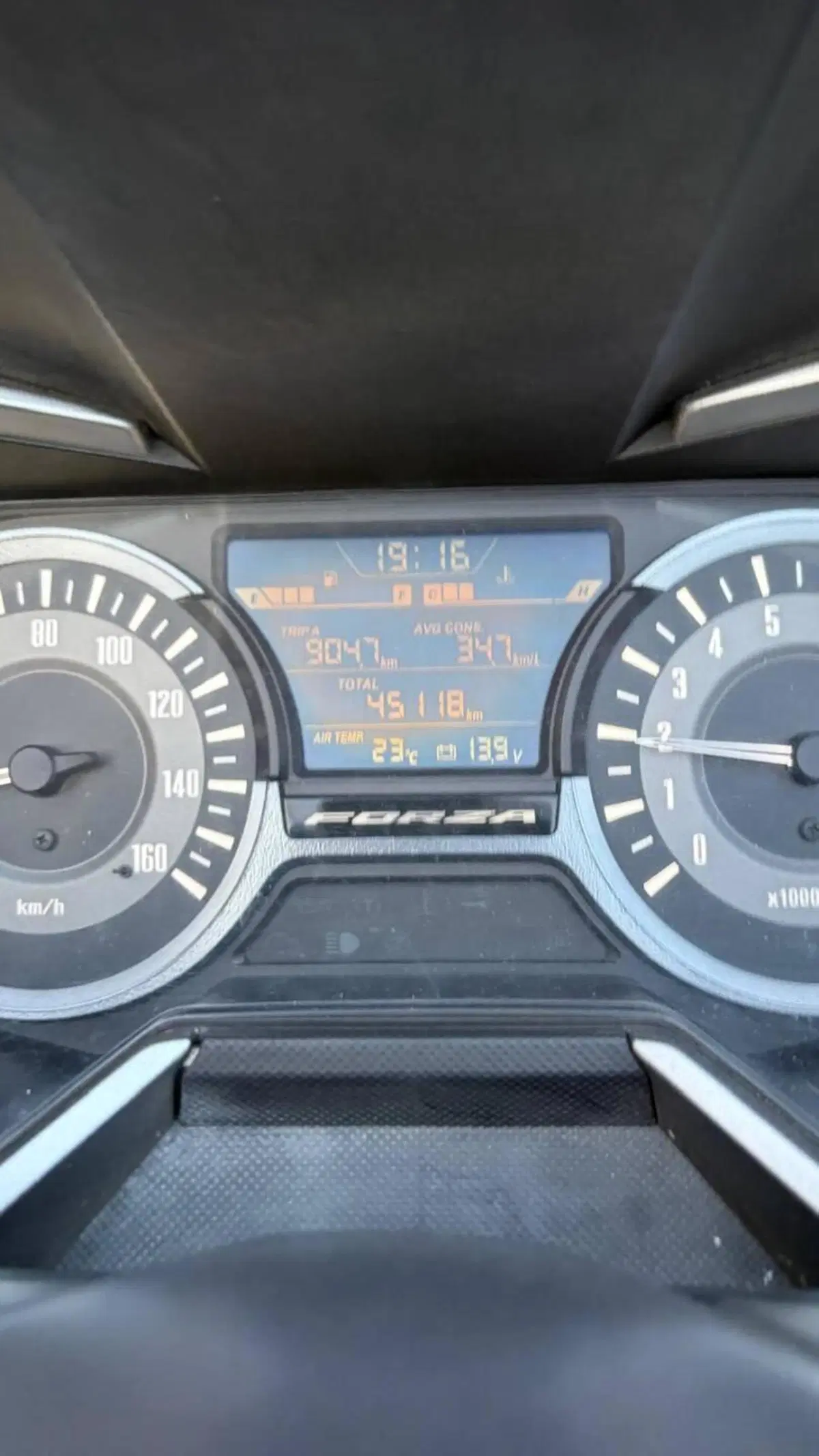 Strumentazione Honda Forza 300 2018 (8)