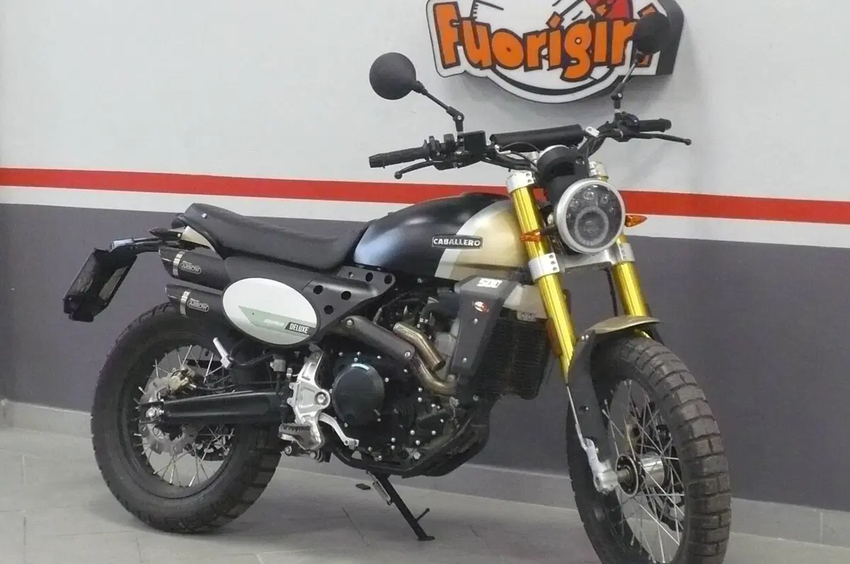 Fantic Motor Caballero 500 Scrambler Deluxe (2021 - 23) (5)