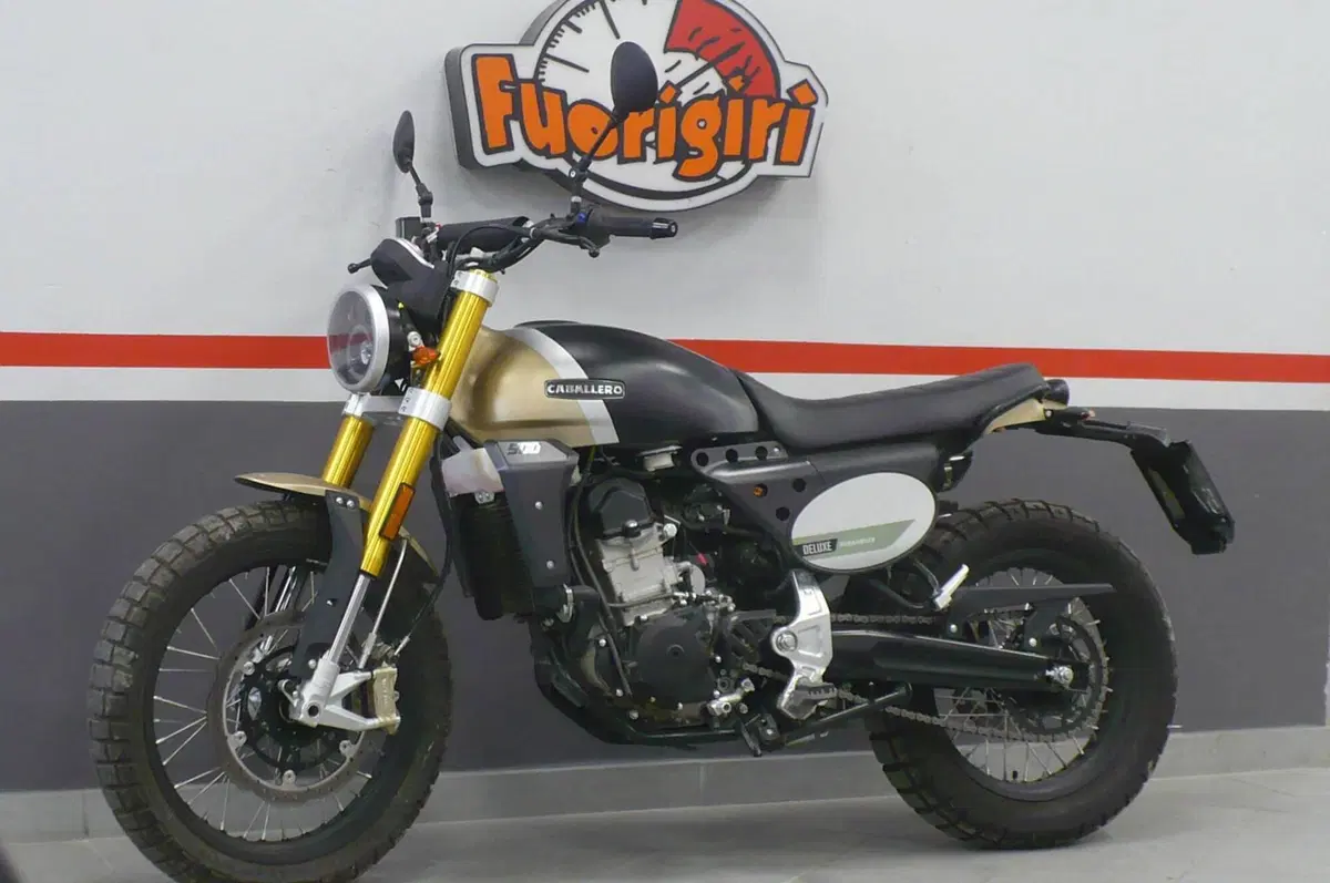 Fantic Motor Caballero 500 Scrambler Deluxe (2021 - 23) (2)