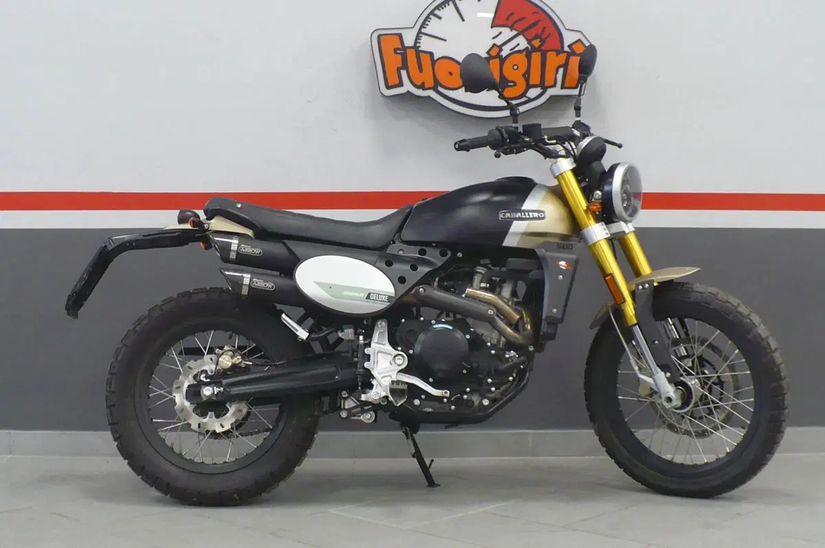 Fantic Motor Caballero 500 Scrambler Deluxe (2021 - 23) (4)