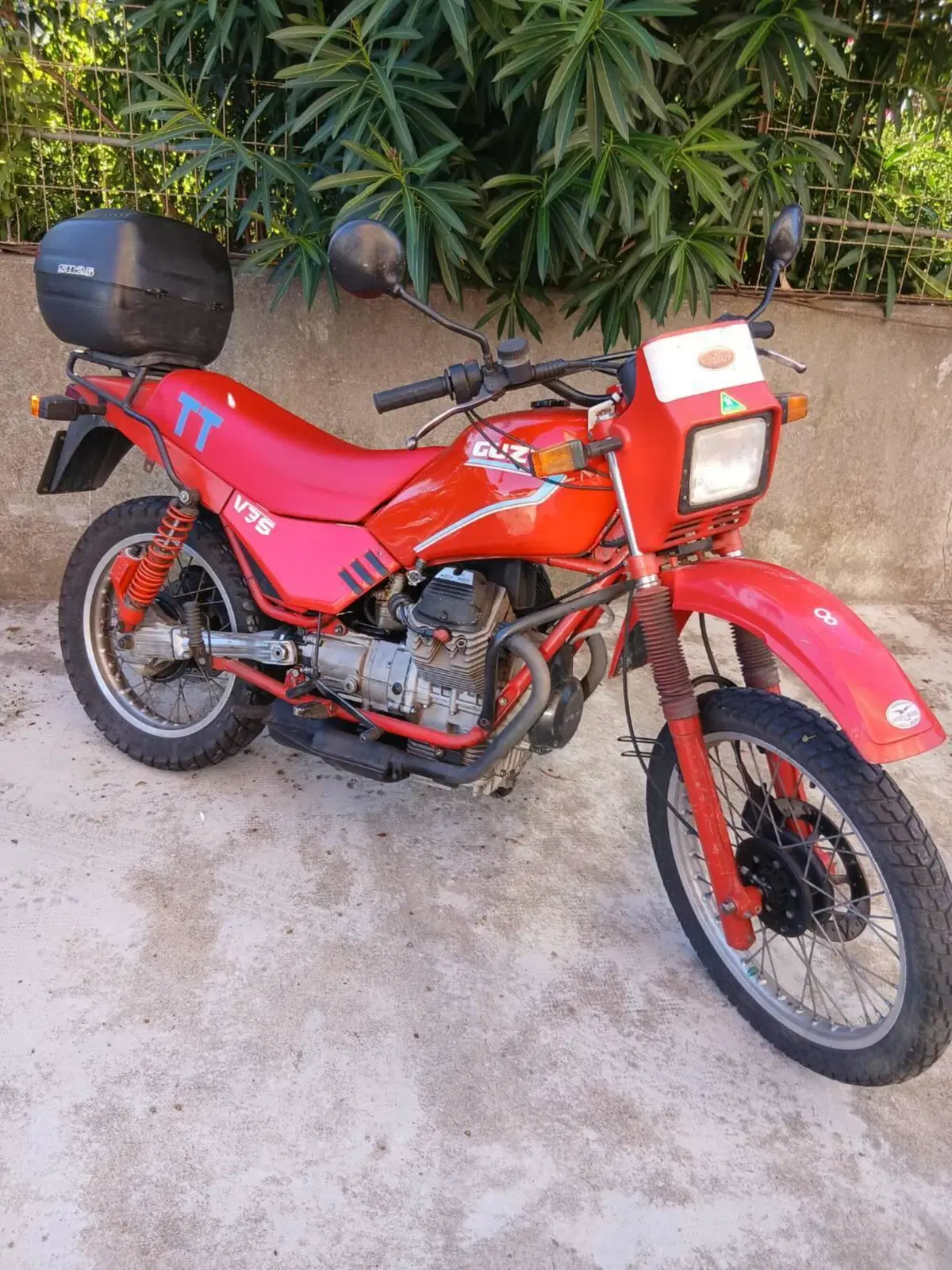 Moto Guzzi V 35 TT (1985 - 89) (4)