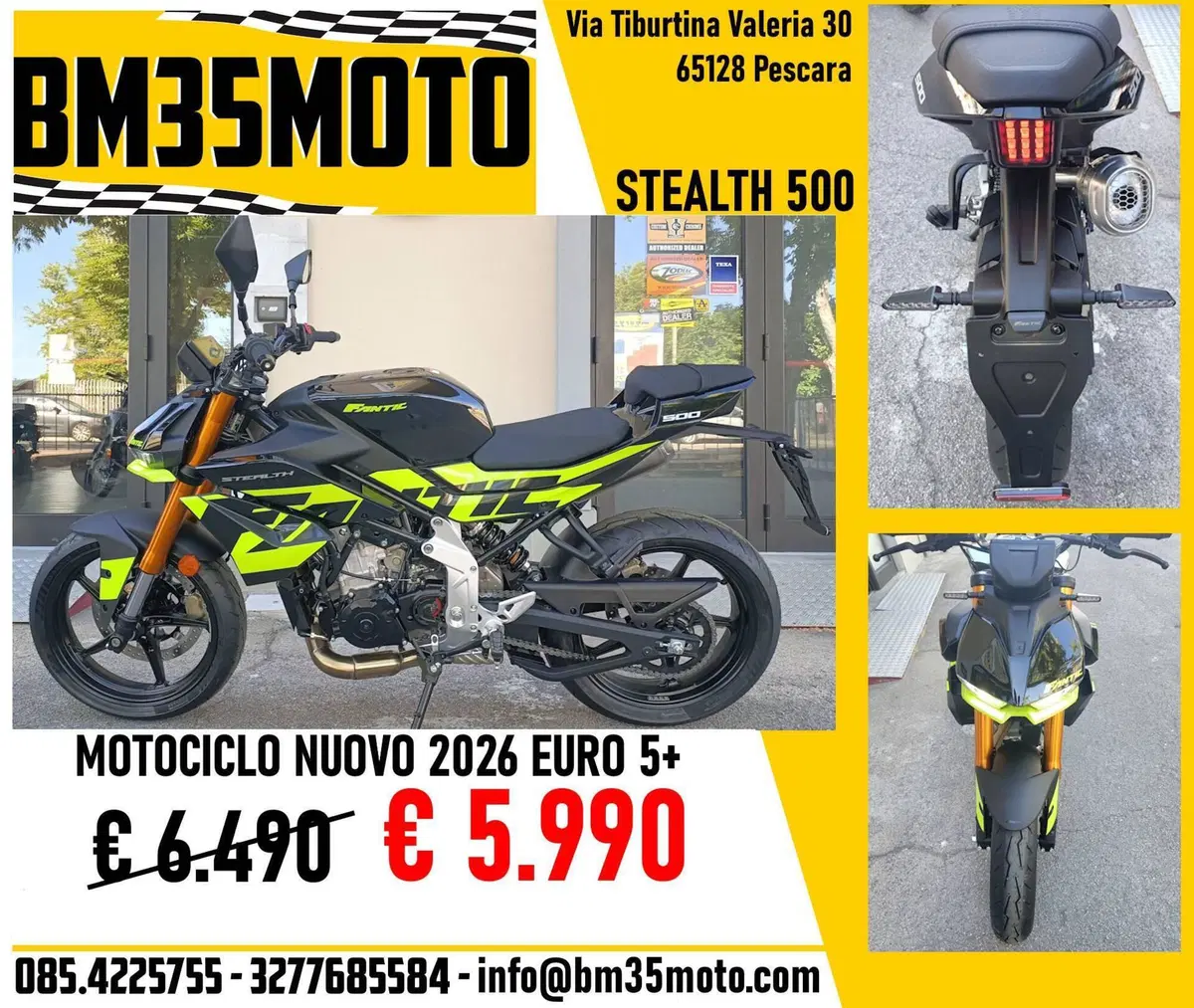 Fantic Motor Stealth 500 (2025 - 26)