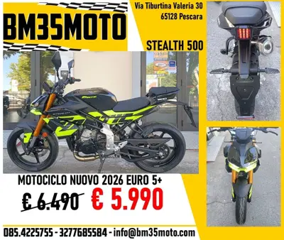 Fantic Motor Stealth 500 (2025 - 26) nuova