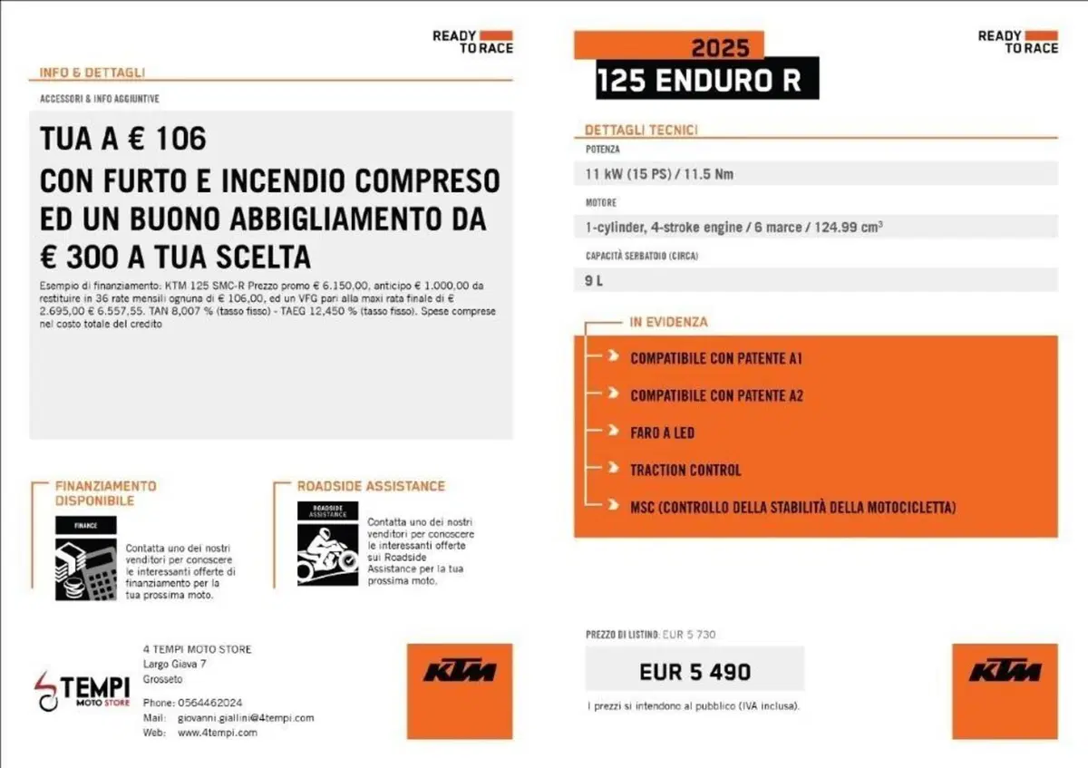 KTM 125 Enduro R (2025 - 26) (2)