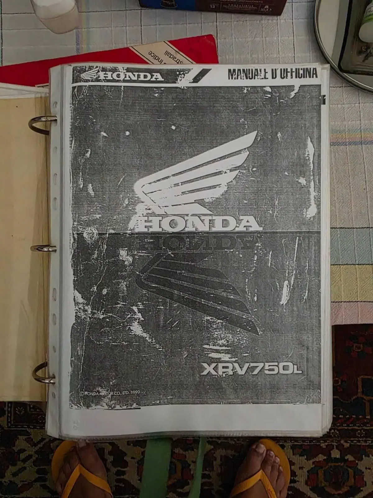 Honda Africa Twin xrv 750