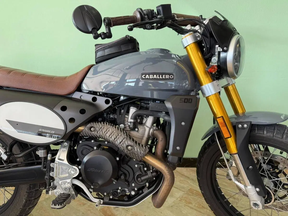 Fantic Motor Caballero 500 Scrambler Deluxe (2021 - 23) (5)