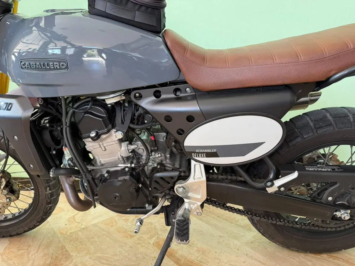 Fantic Motor Caballero 500 Scrambler Deluxe (2021 - 23) (10)