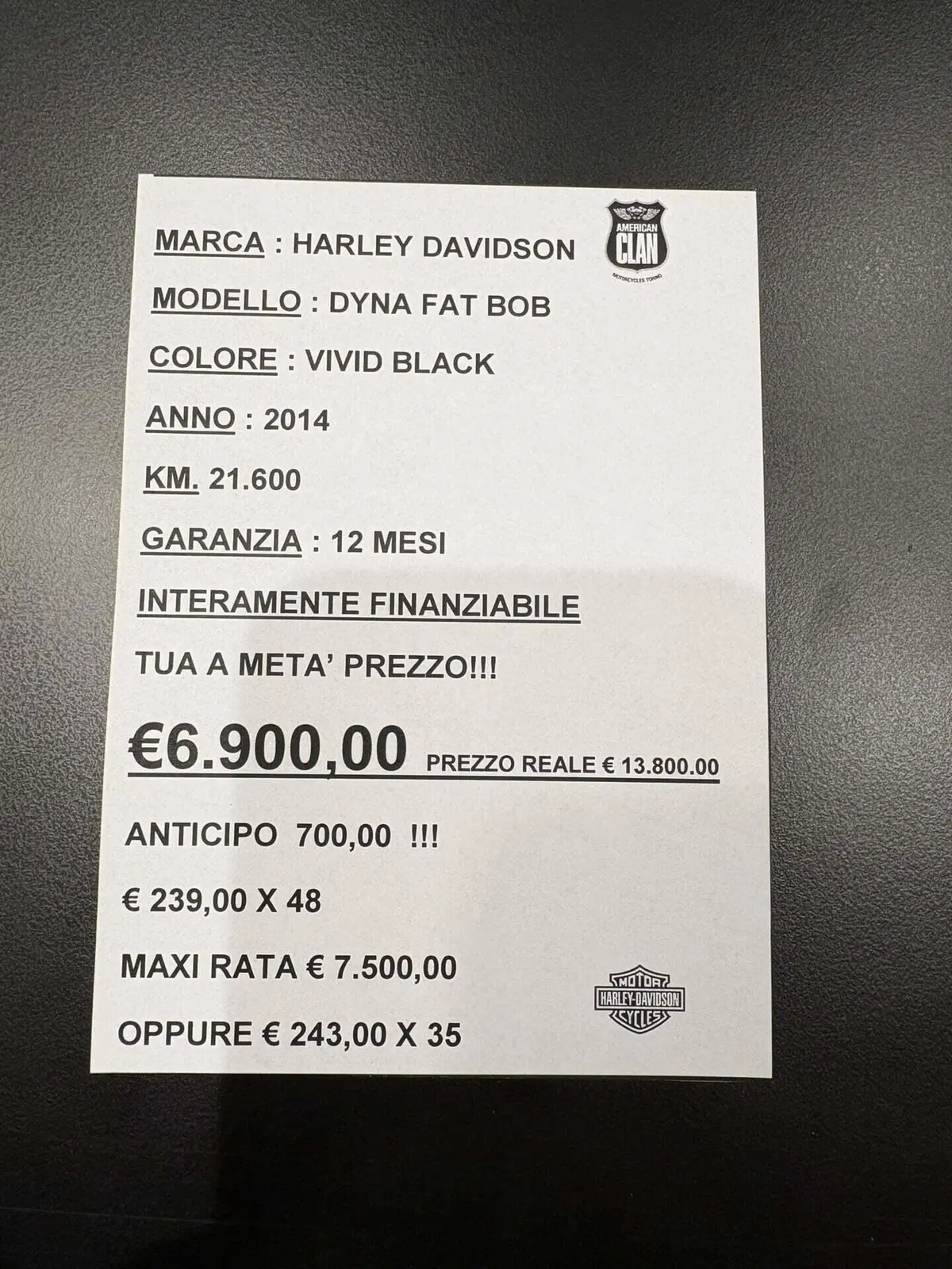 Harley-Davidson 1690 Fat Bob (2014 - 16) - FXDF (3)