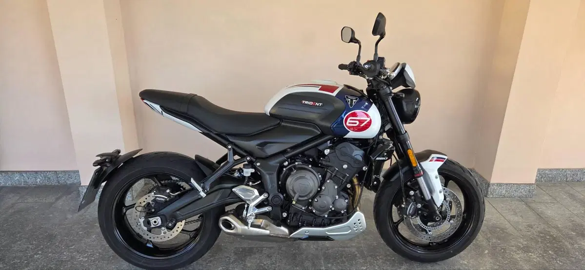 Triumph Trident 660 Triple Tribute Edition (2024)